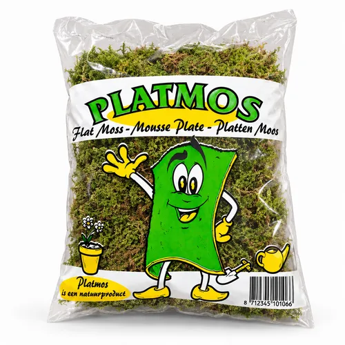 JUNAVERA Levend Platmos – Zak 1 Liter