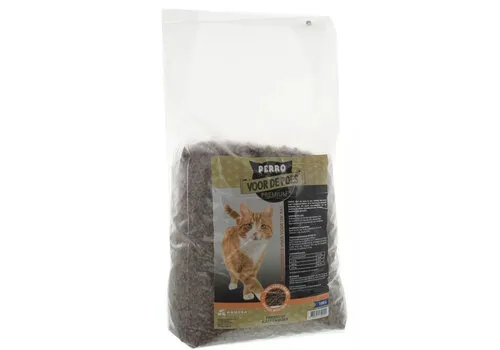 Perro Krokante kattenbrok 6-mix 10KG