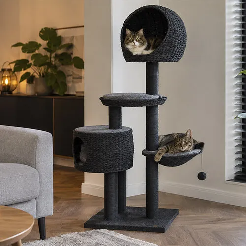 Ebi Cattree Elegance Touch | Stijlvolle krabpaal van 163 cm