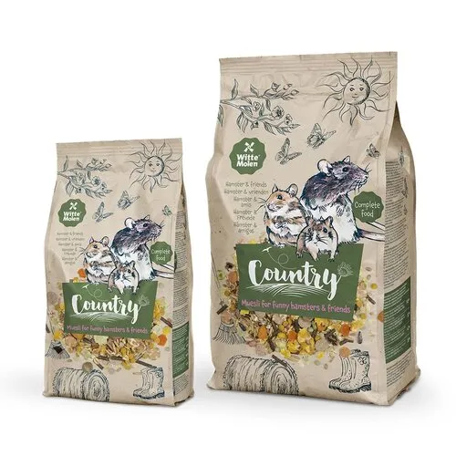Witte Molen Country Hamster & Friends  | 850 g en 3 kg