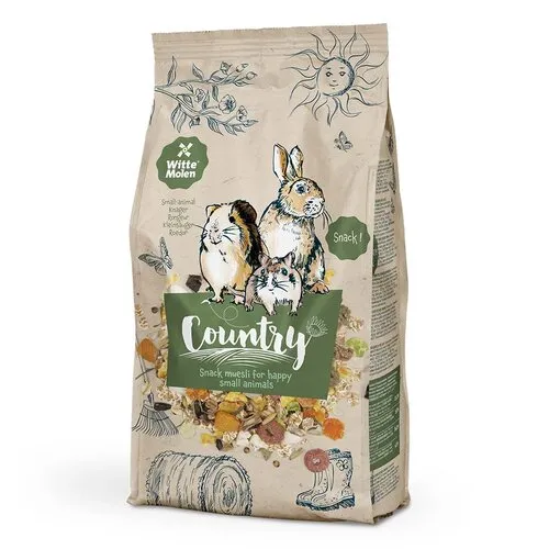 Witte Molen Snack Muesli voor knaagdieren en konijnen | 800 gram