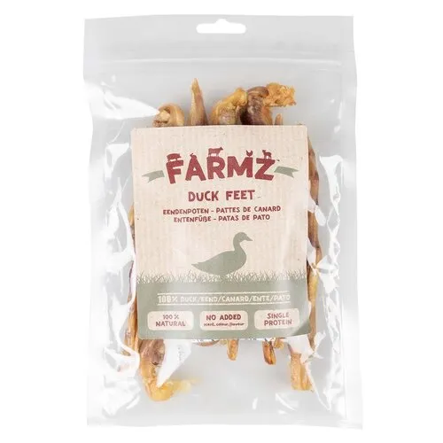 Duvo+ Eendenpoten natuurlijke hondensnack | 100 Gram