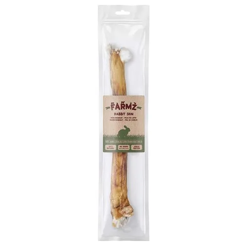 Duvo+ Konijnenhuid rol voor honden | ca. 35 cm | 100 gram