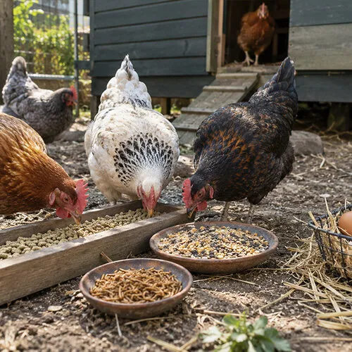 Kippen voeren: van legkorrel tot biologisch voer en snacks