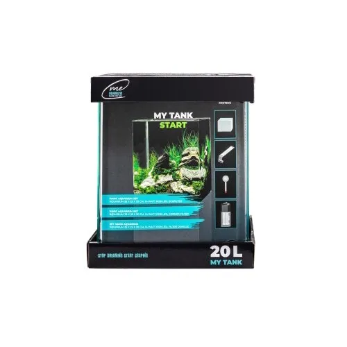 Me Aqua My Tank Aquarium | 20L | 25 X 25 X 30CM Start