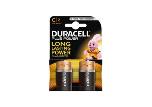 Duracell C - batterijen verpakking van 2
