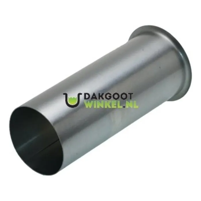 Nedzink Zinken tapeind vlak 80 mm (96mm uitwendig) - lengte 200 mm (NedZink)