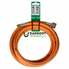 Propaanslang voor soldeerbout 2 meter - 3/8 x 3/8
