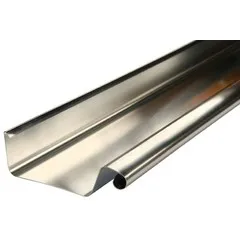 Nedzink Zinken bakgoot B30 - 1 meter (NedZink 0,8 mm)