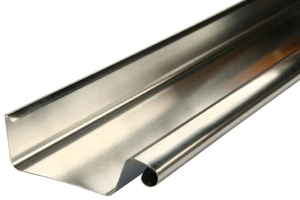 Nedzink Zinken bakgoot B30 - 1 meter (NedZink 0,8 mm)