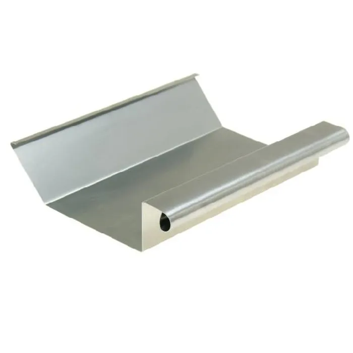 Rheinzink Zinken dakgoot voor houten bak op maat (Rheinzink titaanzink 0,8 mm)