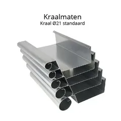 Rheinzink Zinken dakgoot op maat met kraal en schuine achterkant (Rheinzink titaanzink 0,8 mm)