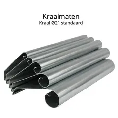 Rheinzink Zinken deklijst op maat met dubbele kraal (Rheinzink titaanzink 0,8 mm)