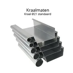 Rheinzink Zinken dakgoot op maat met schuine voorkant (Rheinzink titaanzink 0,8 mm)