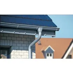 Rheinzink Zinken mastgoot M333 Rheinzink lijmgoot - 3 meter (standaard)
