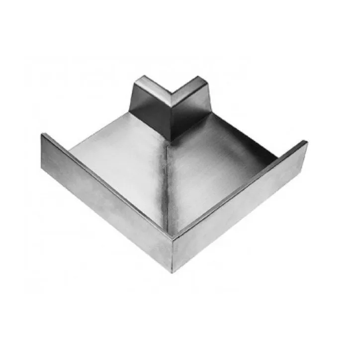 Nedzink Zinken binnenhoek bakgoot B44. 90 graden