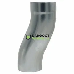 Rheinzink Zinken sprongstuk 80 mm met sprong 60 mm (Rheinzink)
