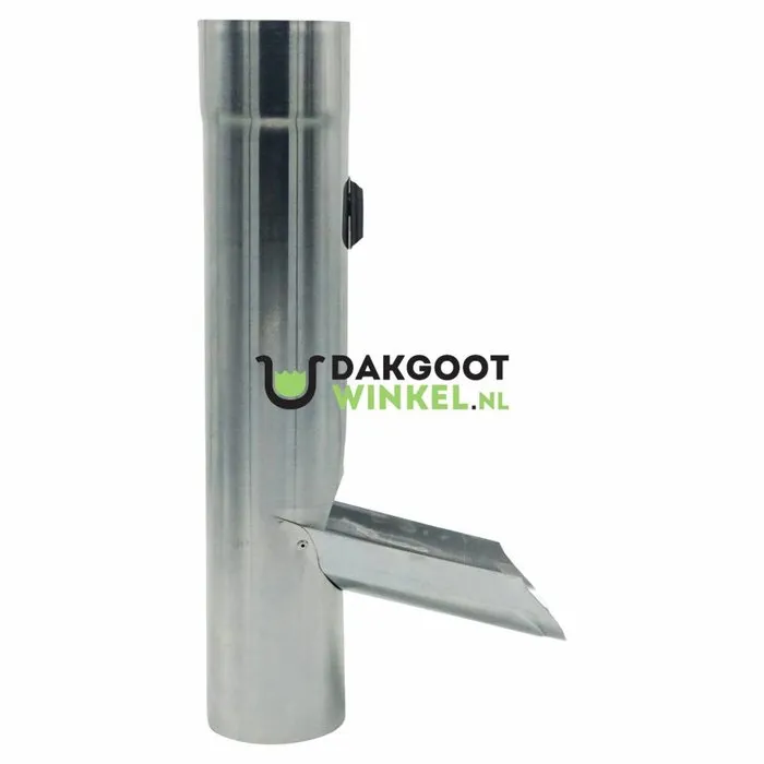 Rheinzink Zinken regentonklep 80 mm rond