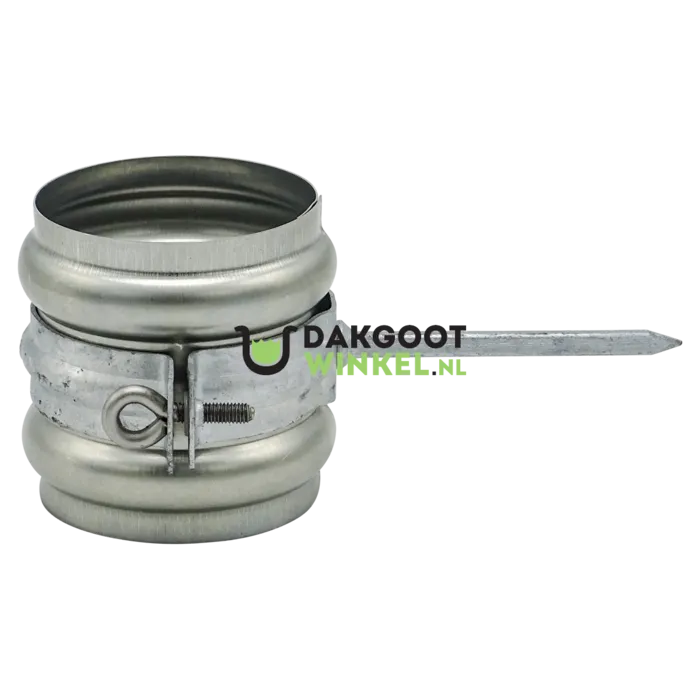 Scharnierpenbeugel met pen 100 mm + Dubbele overschuifwrong - SET