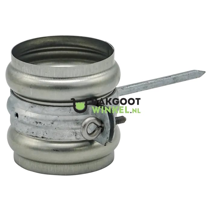 Scharnierpenbeugel met pen 100 mm + Dubbele overschuifwrong - SET