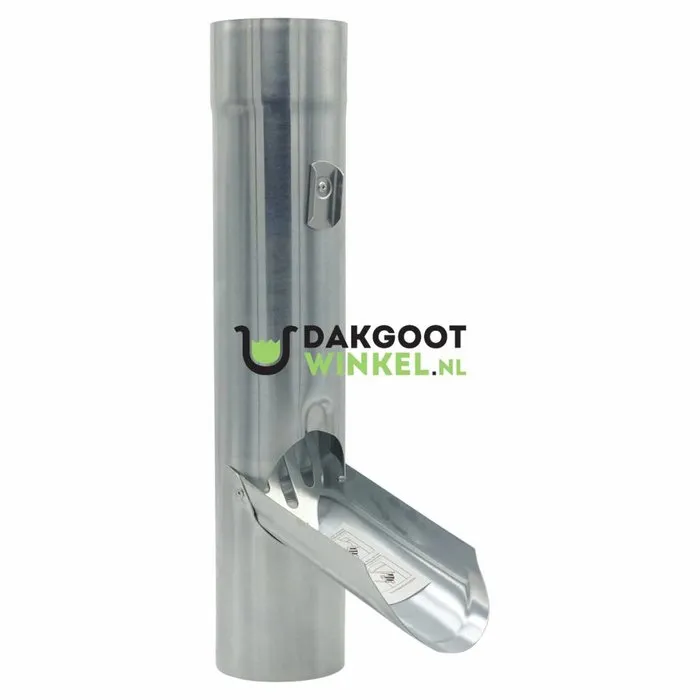 Regentonklep zink 100 mm rond