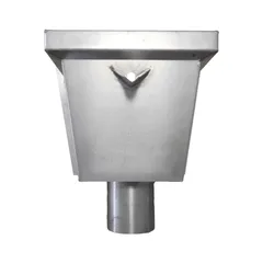 Nedzink Zinken vergaarbak 100 mm rond - model Junior (NedZink)