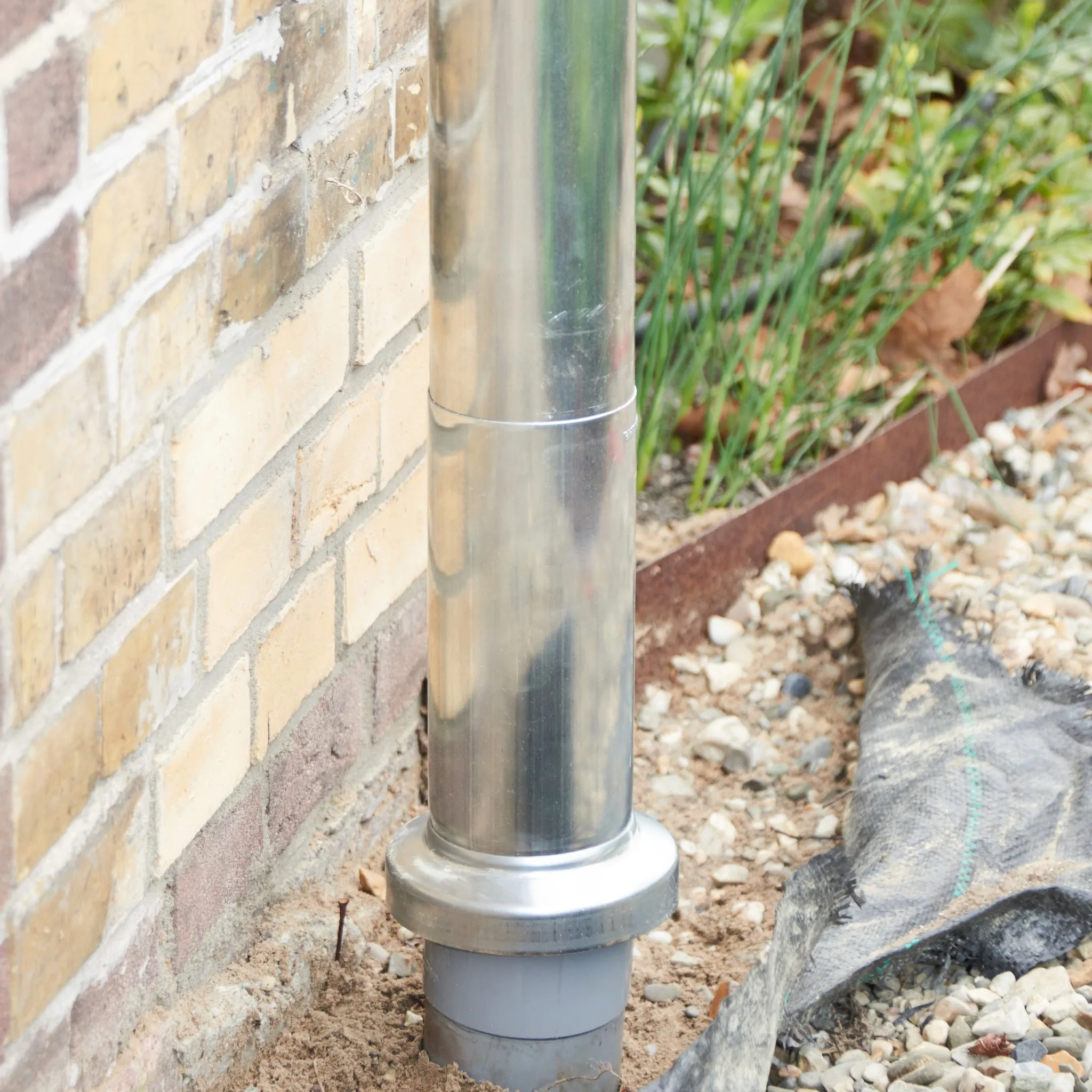 Rheinzink Zinken montageschuifstuk 80 mm rond (Rheinzink)