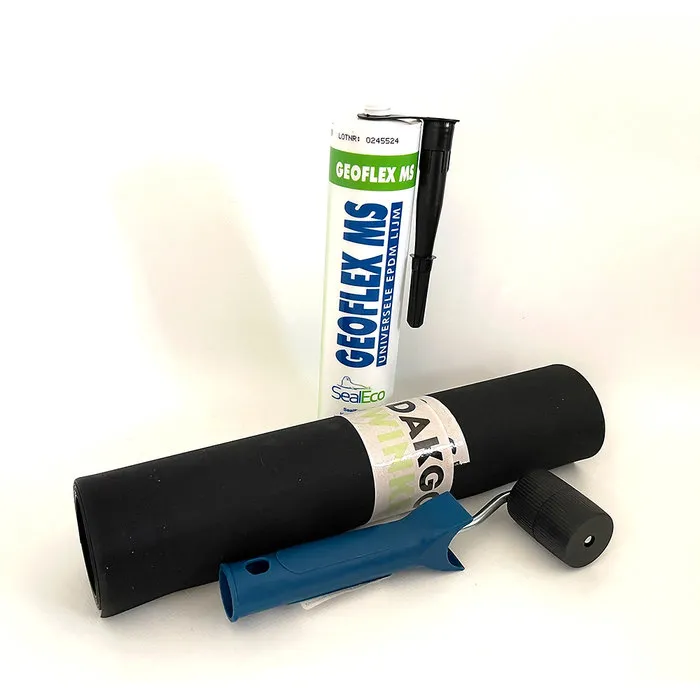 Dakgootwinkel.nl EPDM dakgoot reparatieset