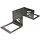 RVS inmetselbeugel 80x80 mm vierkant - nismodel
