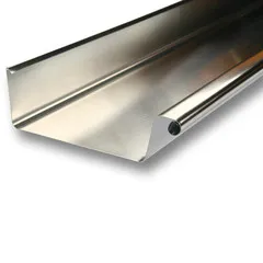 Nedzink Zinken bakgoot B44 - 2 meter (NedZink 0,8 mm)
