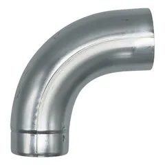 Grömo Zinken bocht 85 graden voor 80 mm regenpijp (Grömo)
