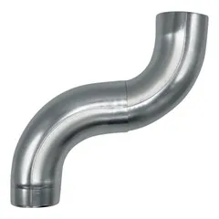 Grömo Zinken bocht 85 graden voor 80 mm regenpijp (Grömo)