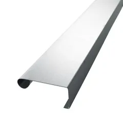 Rheinzink Zinken Quick-fix deklijst 90 graden - 3 meter (zonder solderen)