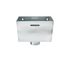 Rheinzink Vergaarbak Trapezium 80 mm zink | NedZink