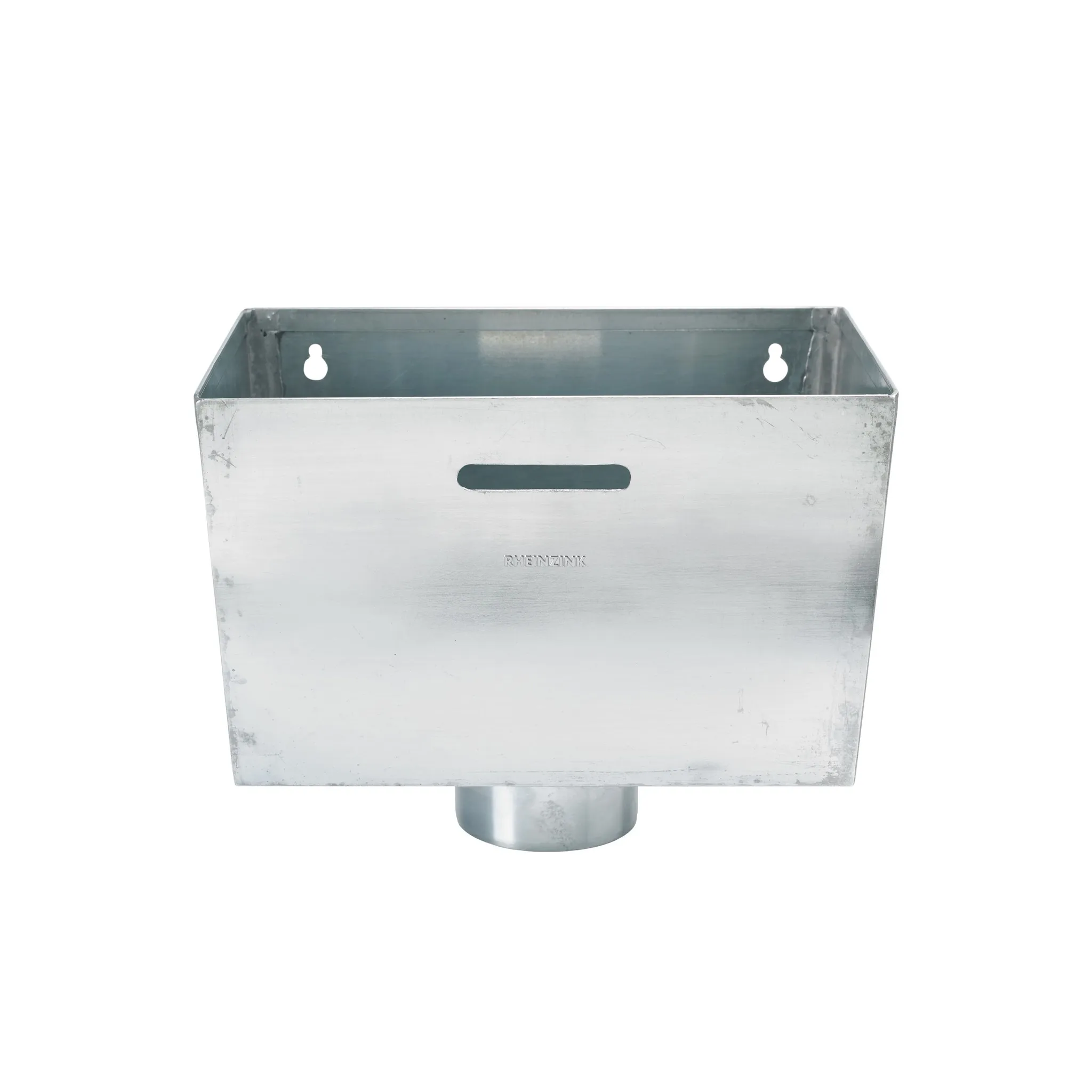 Rheinzink Zinken vergaarbak Trapezium 80 mm rond (Rheinzink)