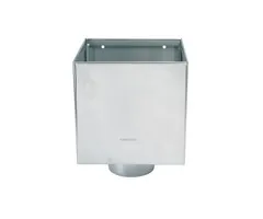 Rheinzink Vergaarbak Kubus 100 mm - 300x300 mm | Rheinzink