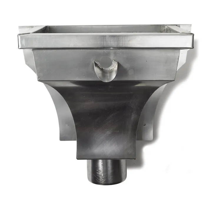 Rheinzink Vergaarbak zink 100 mm Den Bosch