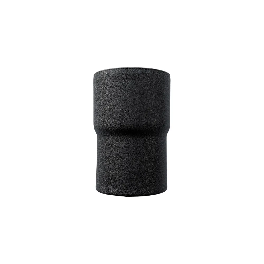Prefa Aluminium verbindingsstuk 80 mm rond - P.10 zwart (Prefa)