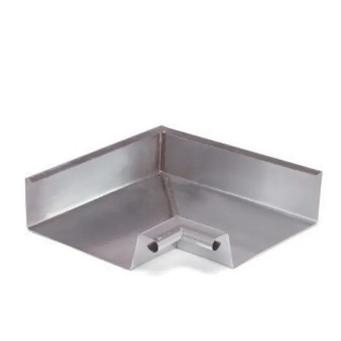 Rheinzink Zinken binnenhoek bakgoot B30. 90 graden