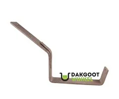 Dakgoot ook zonder solderen