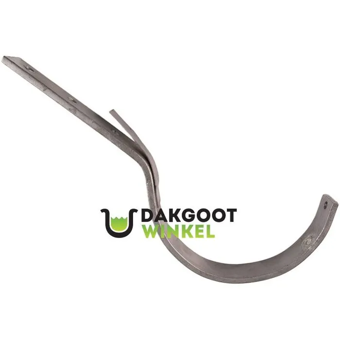 M30 45 graden beugel gegalv. met tapgat t.b.v. hoeklijn montage