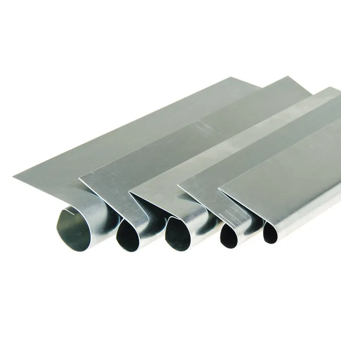 Rheinzink Zinken kraallijst op maat (Rheinzink titaanzink 0,8 mm)