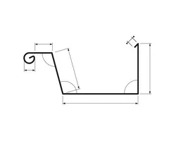 Dakgoot ook zonder solderen