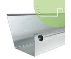 Rheinzink Dakgoot voor houten bak | Rheinzink