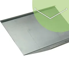 Rheinzink Zinken kilgoot op maat (Rheinzink titaanzink 0,8 mm)