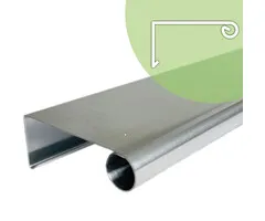 Rheinzink Deklijst Kraal 90 graden | Rheinzink