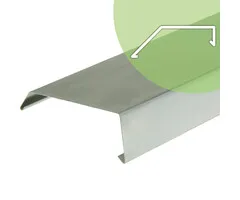 Rheinzink Deklijst Vlak (zonder kraal) | Rheinzink