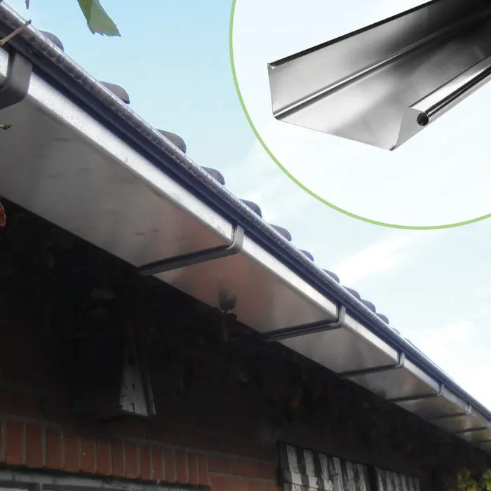 Nedzink Zinken dakgoot - bakgoot B44 - 3 meter (NedZink 0,8 mm)