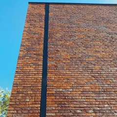 Kallos Aluminium regenpijp 80x80 mm vierkant zwart Ral-9005 fijnstructuur - 3 meter (Kallos 2,0 mm)