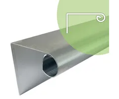 Rheinzink Deklijst Kraal 90 graden | Rheinzink